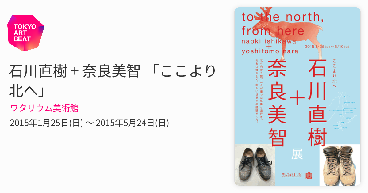 石川直樹 + 奈良美智 「ここより北へ」 （ワタリウム美術館） ｜Tokyo