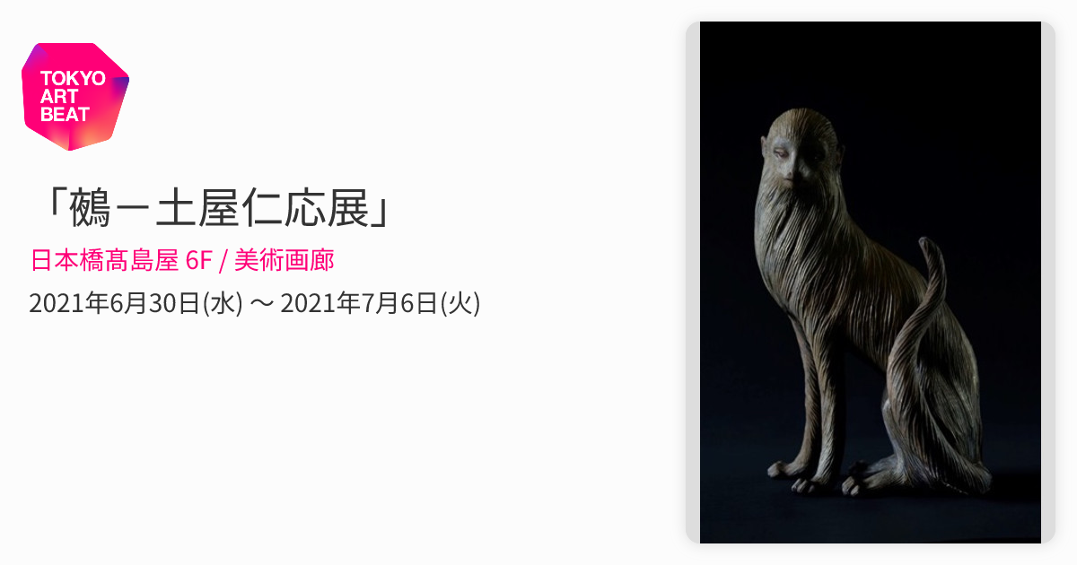 土屋仁応 Syjwan Whispers 鵺 2021高島屋展覧会 図録 2冊 土屋仁応