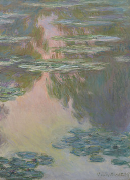 Claude Monet《Water Lily Pond》1907, Artizon Museum, Ishibashi Foundation
