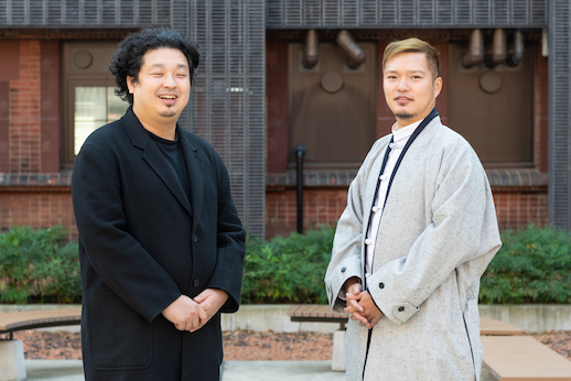 Left: Taihei Shii, Right: Xin Tahara