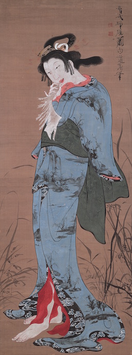 Shohaku Soga, 'Beauty' Edo period (18th c.), Nara Prefectural Museum of Art