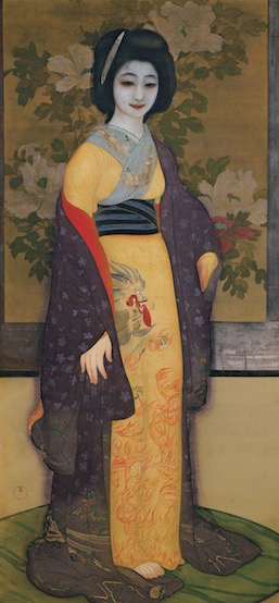 Tadaoto Kainosho, 'Yokogushi (A Comb in the Side Hair)' (c. 1916), The National Museum of Modern Art, Kyoto