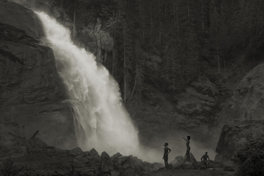 Erwin Olaf, ‘Im Wald, Am Wasserfall’ (2020) ©Erwin Olaf